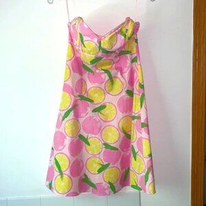 Moschino Citrus Pattern Dress
